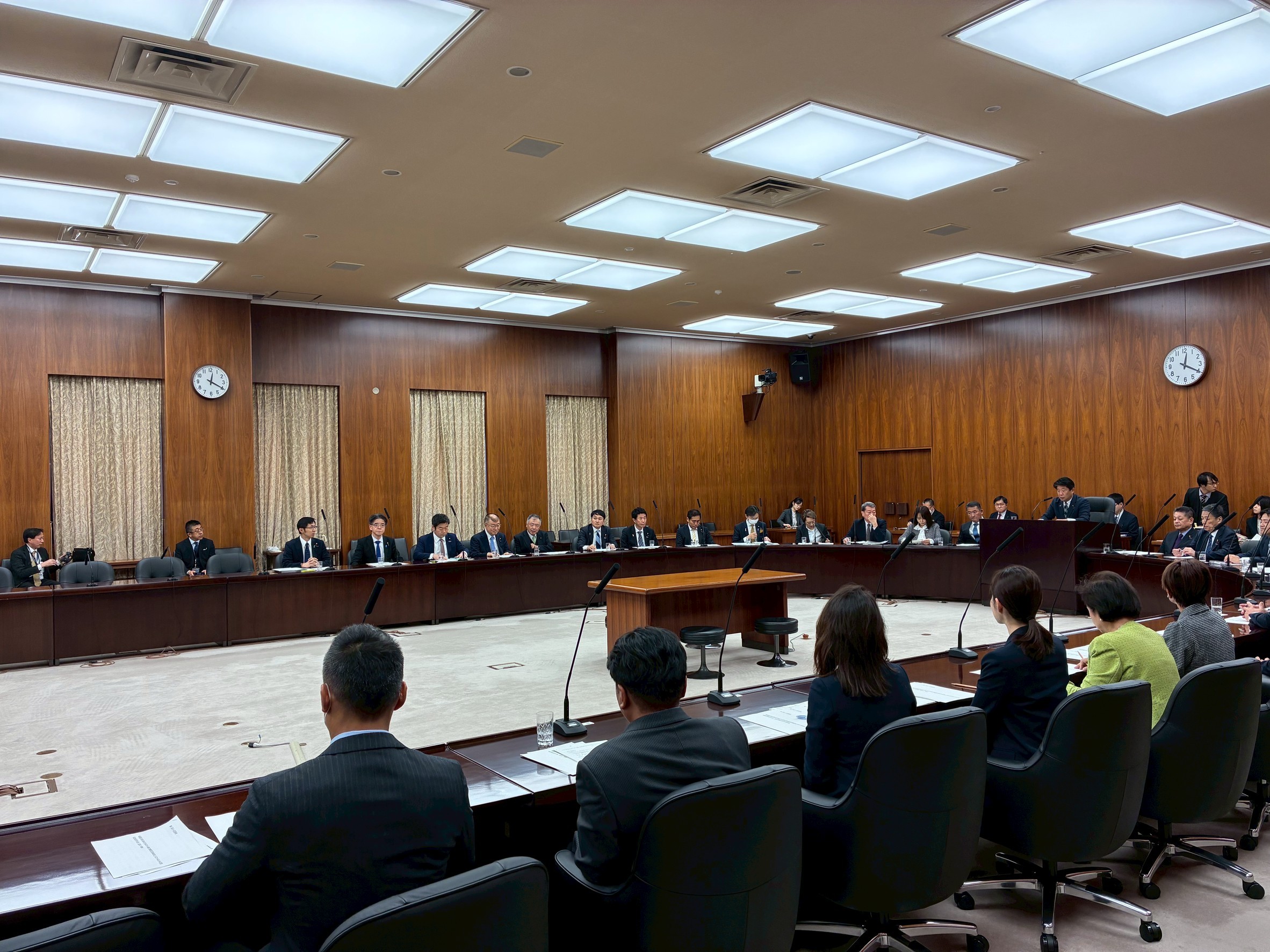 参議院「災害対策及び東日本大震災復興特別委員会」に出席しました