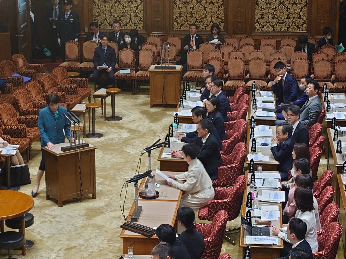 参議院「予算委員会」「内閣委員会」「本会議」に出席しました - けんざか茂範OFFICIAL WEBSITE